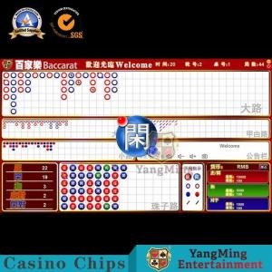 China Electronic Software Baccarat Gambling Systems Can Change Background on sale