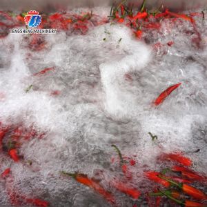 3KW Bubble Circulating Surfing Fruit And Vegetable Washing Machine Ozone