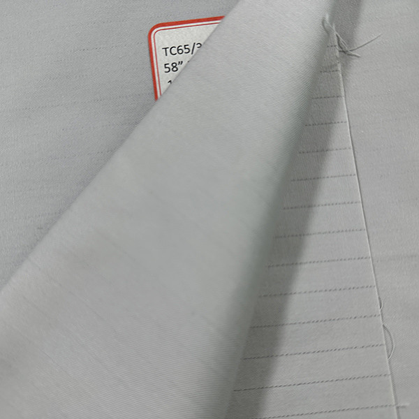 Fine Twill Anti Static Fabric 32SX32S Striped TC Inlay 130X70 AntiStatic Mesh Static