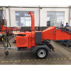New designed trailer wood chipper with 31hp engine