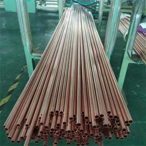 China ASME Copper Water Pipe H60 26mm OD 1mm Copper Pipe For Electronic Use wholesale