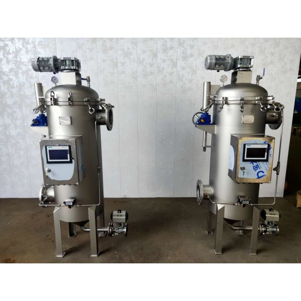 Fully Automatic Self Cleaning Filter For Paint Filtration With PTFE Scraper