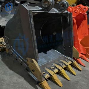 China VOLVO 1-60 Ton Mini Excavator Digger Attachment Part Rock Bucket For EC140D EC290C EC480 EC360B EC380D EC460 EC550 on sale