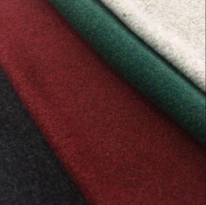 China 100% Wool Dralon Fabric 820G 1.5m White Cotton Polyester Blend Fabric on sale