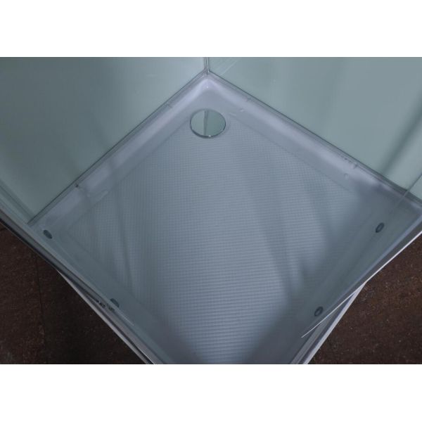 Free Standing Square Corner Shower Stall Kits SGS ISO9001 Certification