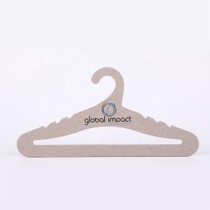 China 40cm Recycled Cardboard Coat Hanger Multifunction Design Custom Thickness wholesale