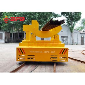 Battery 30 Ton Hot Molten Tilt Table Ladle Transfer Cart
