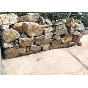 China Hot Dip Galvanized 60mm 80mm Wire Cage Stone Retaining Walls wholesale