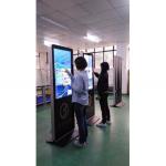 Android or Win11 OS 49" 50" inch Floor stand all-in-one LCD AD PC kiosk