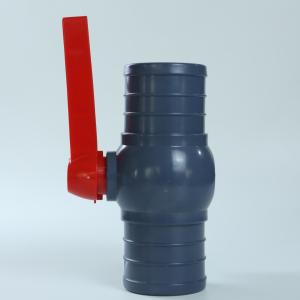 China Water Saving Irrigation 3 Way Plastic Ball Valve Customizable PVC Three Way Valve wholesale