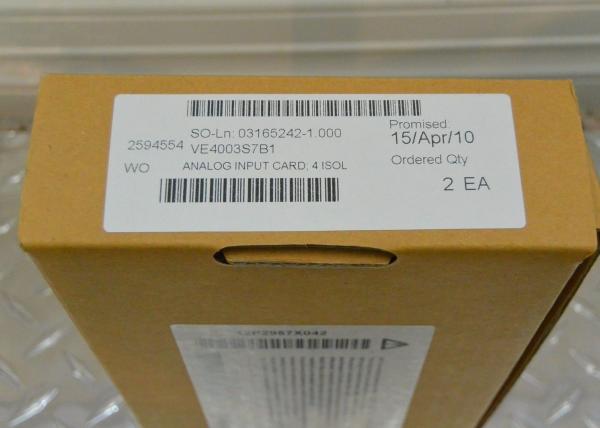 EMERSON VE4003S7B1 Isolated Input Terminal Block Easy Operational Process