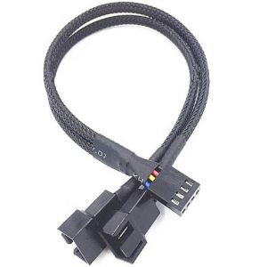 China 3 4 Pin Power Extension Cable , Braided Power Harness Cable on sale