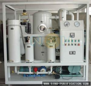 China Vacuum Evacuation Transformer Oil Filtration Plant , Double Stage Oil Purifier Machine wholesale