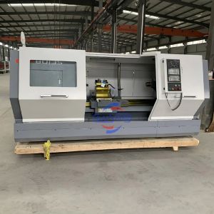 Automatic Flat Bed CNC Lathe Machine Metal Cnc Turning Machine