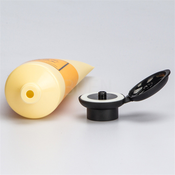 Personalized Empty Aluminium Hand Cream Tubes Packaging With Octagonal Cap