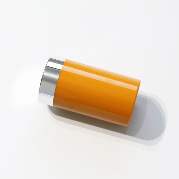 high end 500ml PET pill bottle Transparent metallic color black white customize logo acceptable