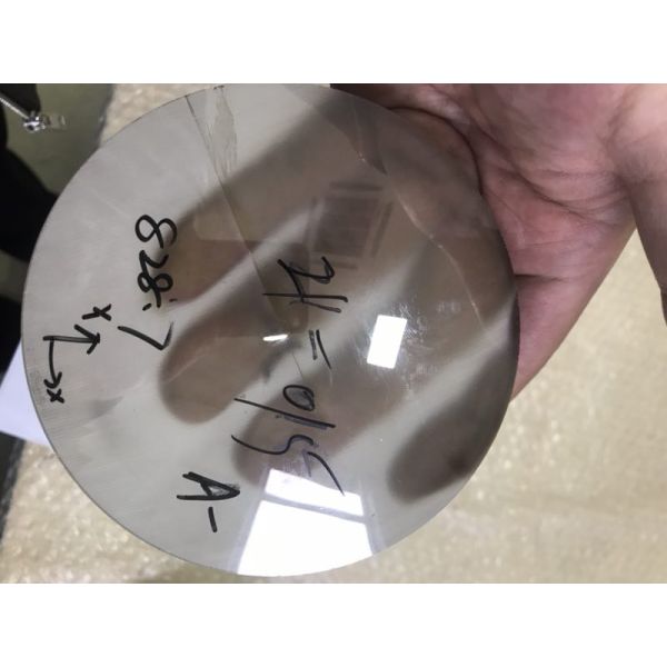 Colorless Transparent Silicon Carbide Wafer High Purity Silicon Carbide SiC Wafers Lens