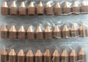 China Customized Size Resistant Spot Welding Electrode Material Cap Flat wholesale
