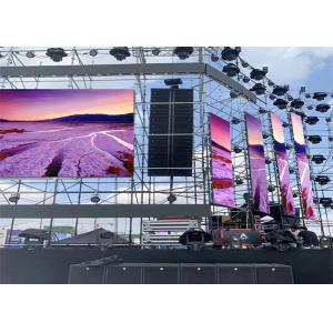 China 52x52 Dots Stage Outdoor Led Display Rental 250x250mm With Processor on sale