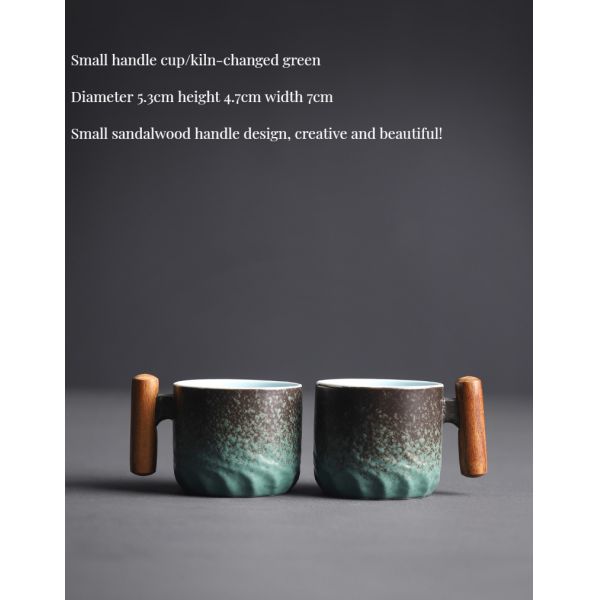 Modern Design Ceramic Enamel Camping Coffee Mug Cup Custom with Customizable Options