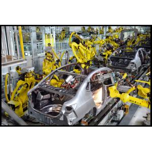 Car Assembly Robotic Packaging Machinery Metal Material High Efficiency