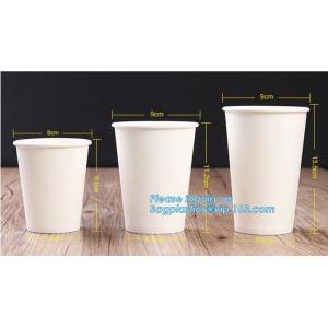 8 OZ Disposable Eco Friendly Coffee Paper Cup,Disposable kraft paper cup