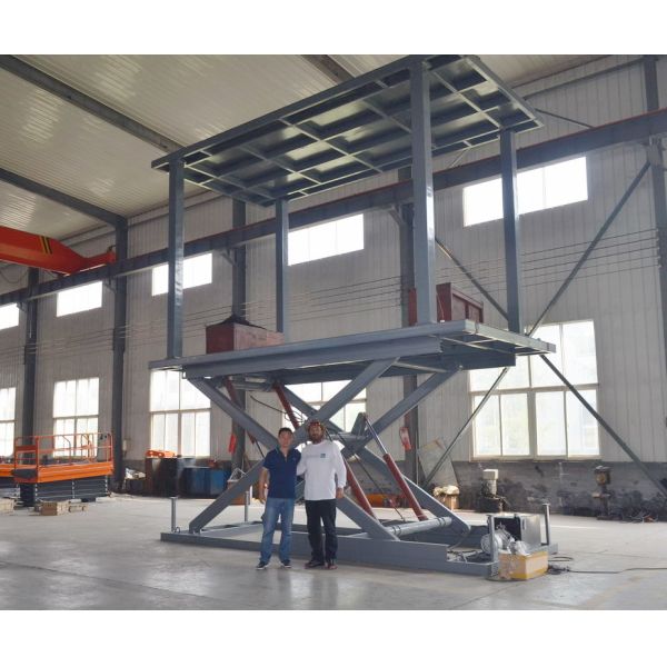Double Deck Car Lift For Home Garage Parking With 1 Control Box And 2 Remotes