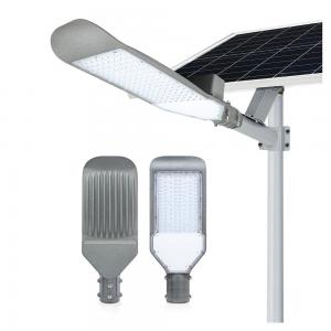 China 30W 90W LED Solar Powered Street Lights With Solar Panel Parking Lot  Induction Street Lamp on sale