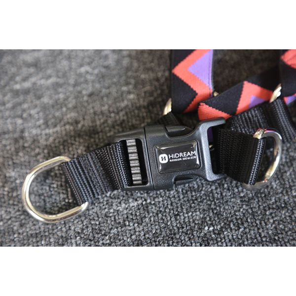 Soft Nylon Padded Dog Harness No Pull Vest With Elastic Woven Strip Lightweight