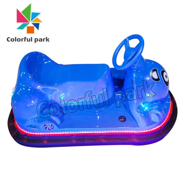 Battery Powered Kid Arcade Machine Electric Ride On Bumper Car acrylic Material