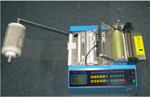 Elastic Automatic Webbing Cutting Machines 100MM Blade Length Easy Operation