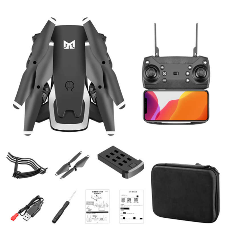 360° Roll 2000mAh 4k Altitude Hold RC Camera Helicopter