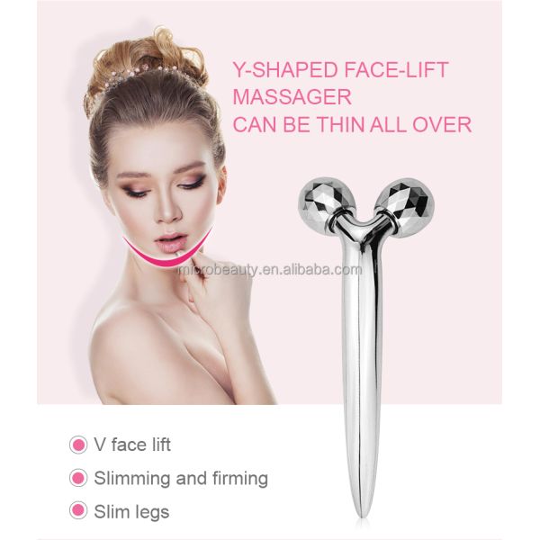 3D Face Slimming Massager Face Lift Massage Roller Small V Shape Face Machine