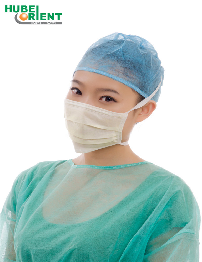 China Three-Layer Disposable Surgical Protective Face Masks Medical Standard Protective Face Mask wholesale