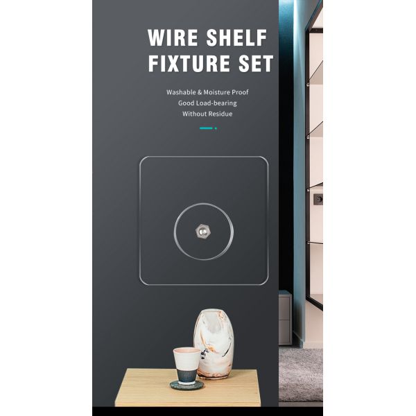 Bathroom Fittings Fixtures Sticky Nails Self Adhesive Hanger No Drilling Transparent