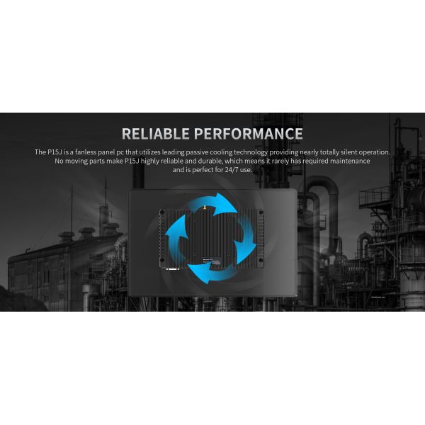 2.4kg ONERugged P15J Tough Touchscreen All-in-One Embedded Panel PC Tablet Computer