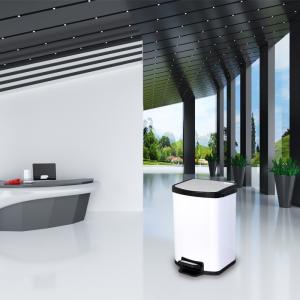 China Rose Gold 1.32 Gallon Stainless Steel Pedal Trash Can on sale