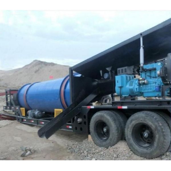 Trommel Scrubber Aggregate Wash Plant Large Capacity For Removing Clay