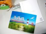 PLASTIC LENTICULAR custom lenticular postcards changing flip lenticular postcard
