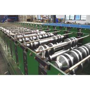 0.3 - 0.8mm Thickness Roof Panel Roll Forming Machine 380V / 50HZ / 3Phase