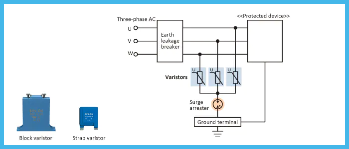 MYE30-471 380J Metal Oxide Varistor Surge Suppressor Varistor with Screw Terminals M5