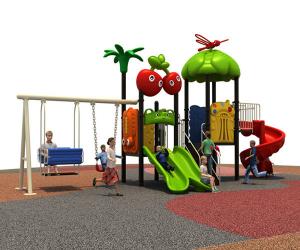 China ODM Kids Plastic Playground Equipment , Daycare Outdoor Playground Equipment wholesale