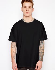 China mens tee cheap blank t shirts oversized with roll sleeves factory wholesale wholesale