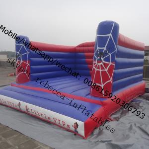 China inflatable spider man bouncy castle wholesale