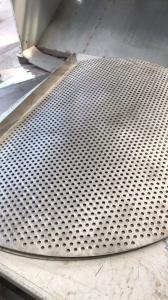 China 304L ASTM A240 Stainless Steel Perforated Sheet Metal For 0.3mm - 120mm Thickness on sale