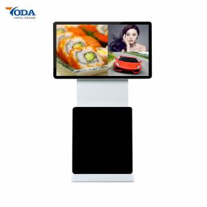 China Capacitive Rotating Touch Screen Monitor Free LCD Advertising Display 380cd/m2 Brightness wholesale
