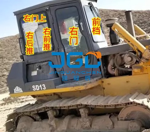 SD16TL SD13 23 22 Bulldozer Front Windshield And Rear Windshield Sliding Windows Tempered Glass