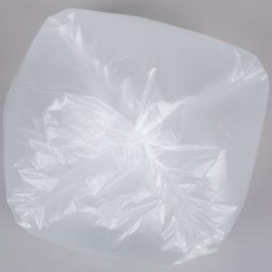 China 33 Gallon High Density Plastic Garbage Bags Can Liners 16 Micron White Colour​ wholesale