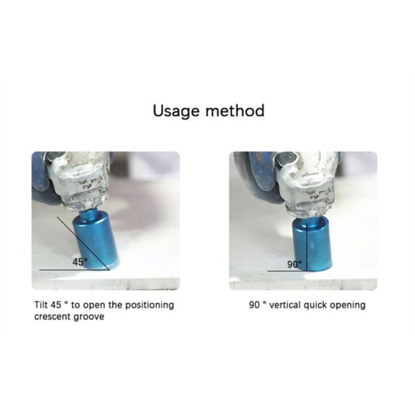 Angle Grinder Hole Saw 5pcs 10mm Tile Diamond Drill Bit For DIY Working