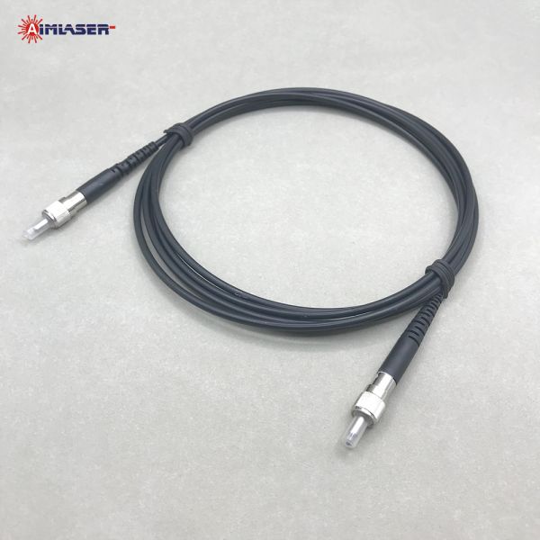 Quality Fiber Optic Patch Cord Optical Jumper Cable With FC/PC Connector 300μm Core 400nm-1100nm Laser Compatible 1m Length for sale